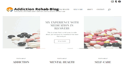 Desktop Screenshot of addictionrehabblog.com