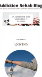 Mobile Screenshot of addictionrehabblog.com